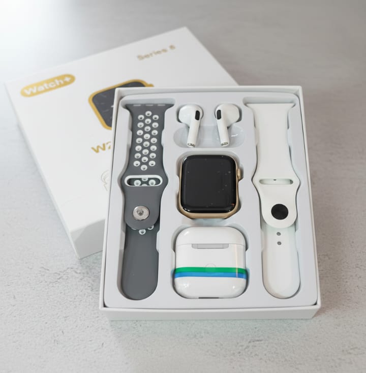 RELOJ T55 PRO MAX  + AIRPODS